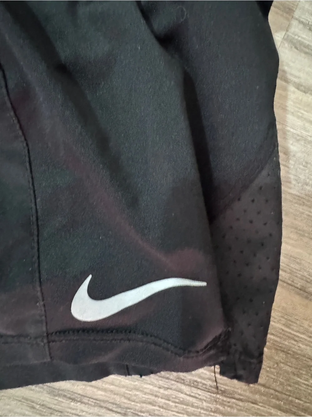 Nike Dri-FIT Women’s M Black Running Shorts Lined Athletic Workout Yoga